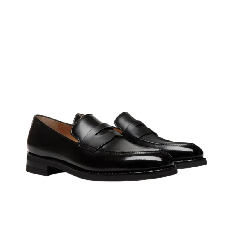 BALLY Scribe Un Penny Loafers Men's Black-2