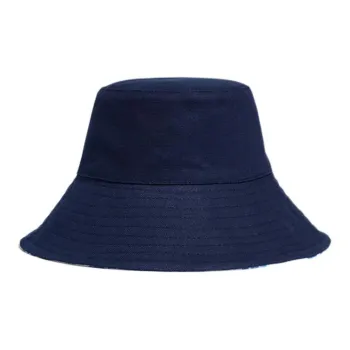 SEAFOLLY Cotton Bucket Hats Unisex Blue