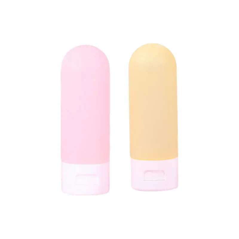 JINGLINGLONG Portable Travel Lotion Sample Size Shampoo Shower Gel Combination Skincare Product Empty Bottle 50ML-2