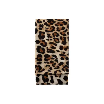 ZARA Acrylic Knit Scarves Women's Leopard Print
