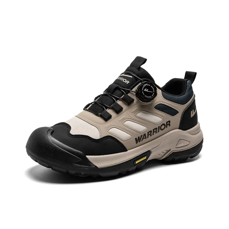 WARRIOR Chunky Sneakers Men Low Top Gray-1