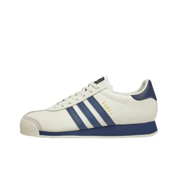 Adidas Originals Samoa Non slip Lightweight Low Top Casual Shoes Men's White Blue