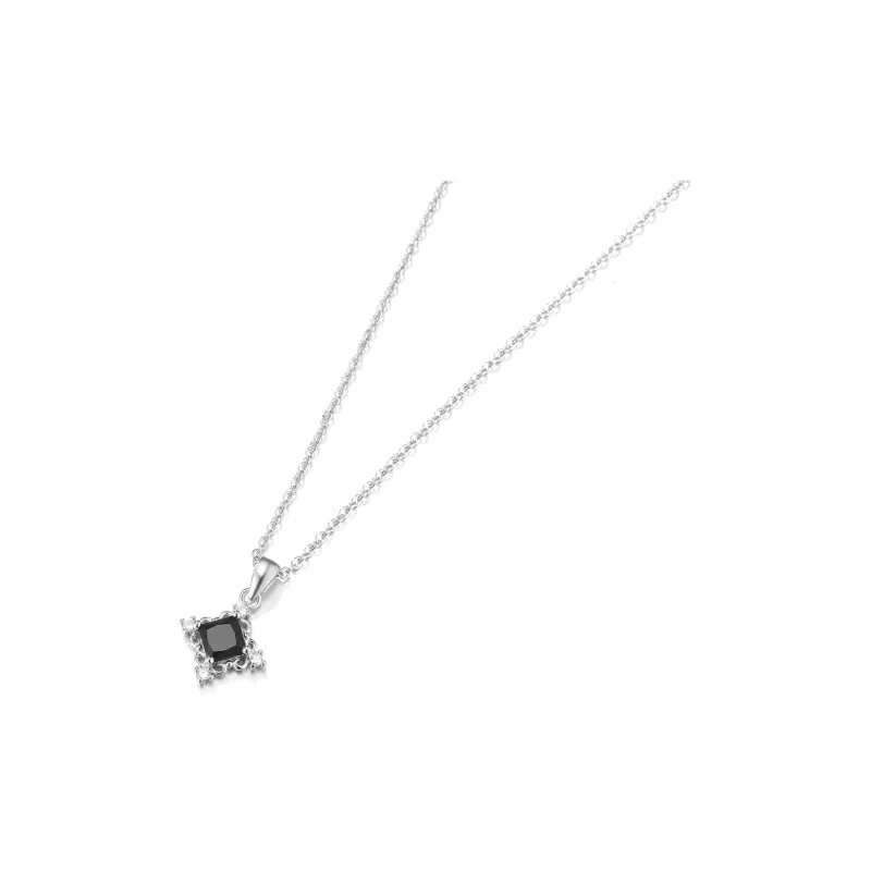 Clect Synthetic Cubic Zirconia Necklaces Women's-1