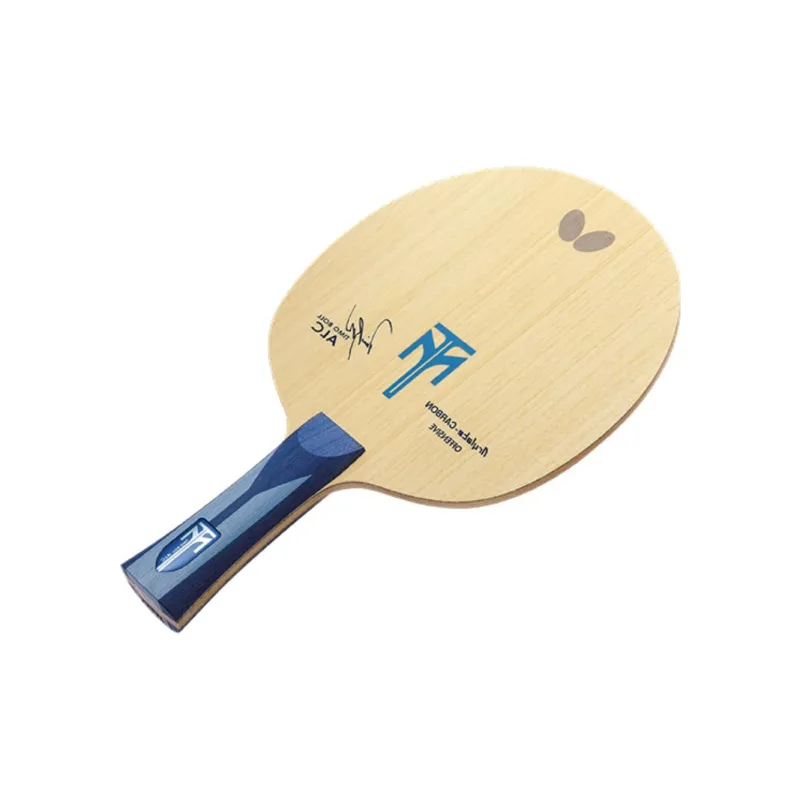 Butterfly 35861 Ping Pong Paddles Unisex All Wood Carbon Fiber Shakehand Grip-1