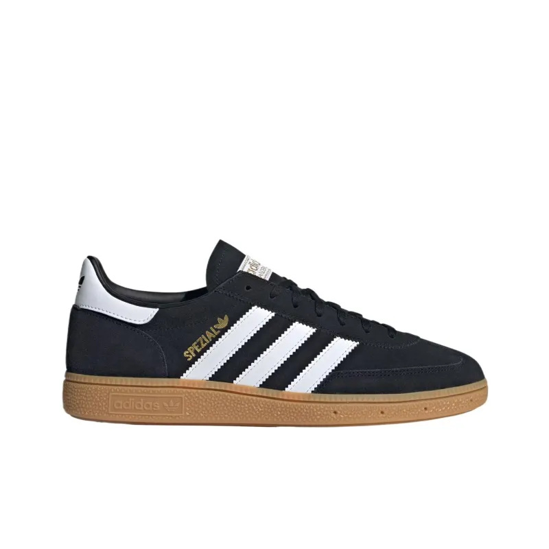 Adidas Originals HANDBALL SPEZIAL Low Top Skateboard Shoes Men's Black White-1