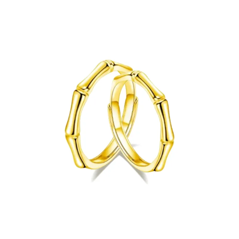 CHINA GOLD 999 Fine Silver Rings Unisex-2