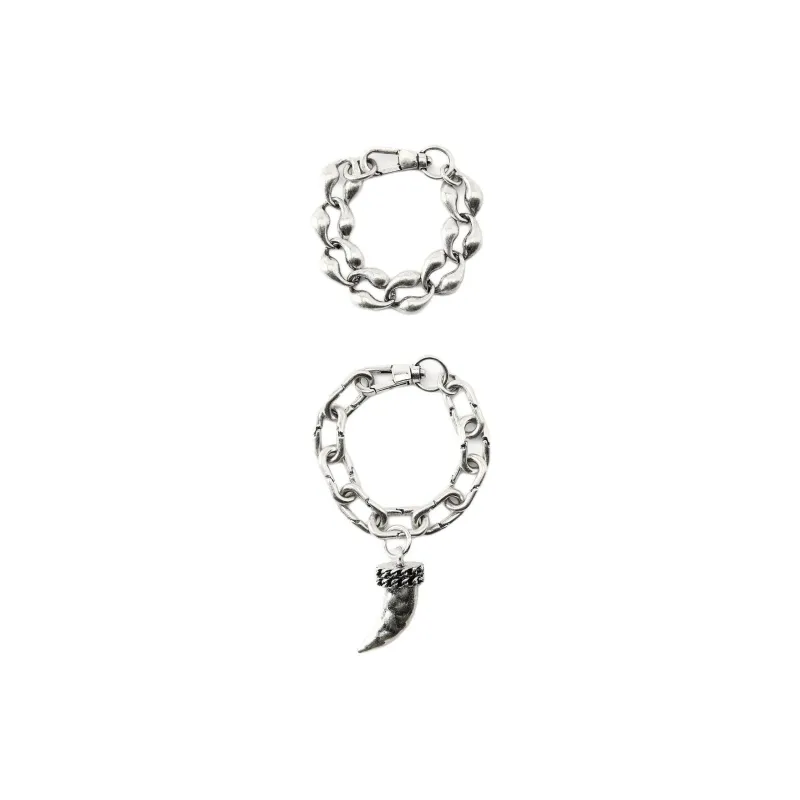 ZARA Metal Bracelets Women's Silver-0