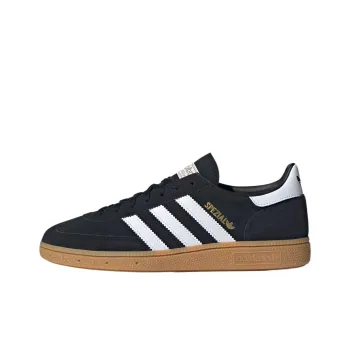 Adidas Originals HANDBALL SPEZIAL Low Top Skateboard Shoes Men's Black White