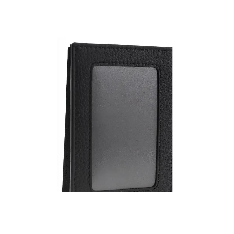 MONTBLANC Meisterstuck Cow Leather Business Card Holder, Card Holder Men's Black-5