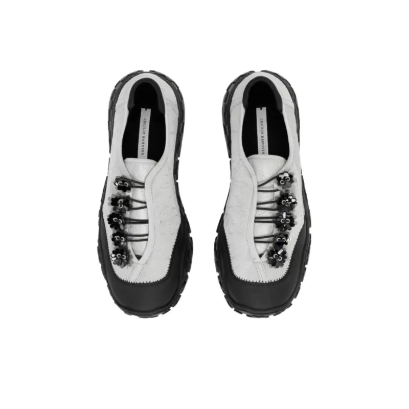CECILIE BAHNSEN Alina Low-Top Casual Shoes Women's Gray-3