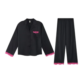 XIAFENYAN Pajama Set Women's Black