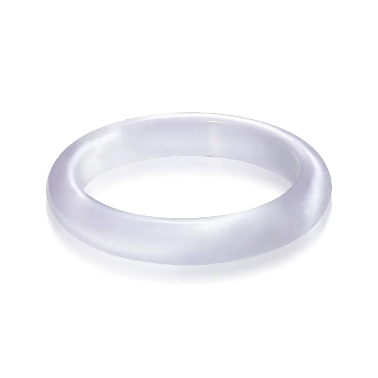 TIG Glass Cat Eye Jade Bangles Women's-1