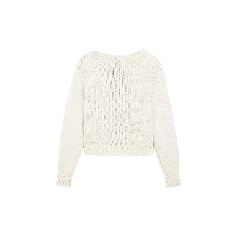 Massimo Dutti Knitwear Women's White-1