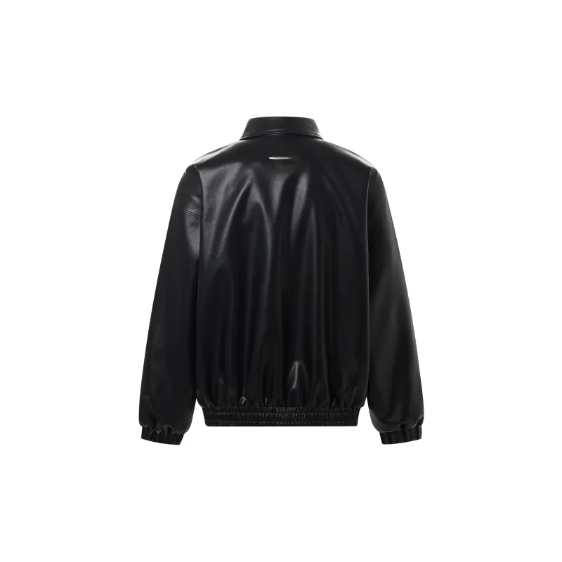 FORNINES Leather Jackets Unisex-5