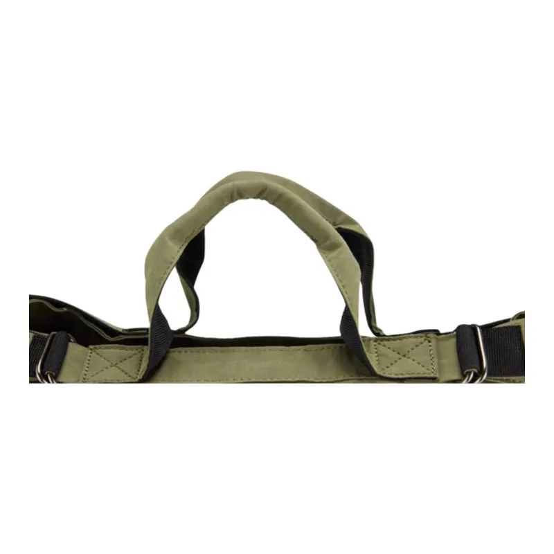 KOLON SPORT Polyamide One Shoulder Handbag, Crossbody Bag Regular Unisex Army Green-3