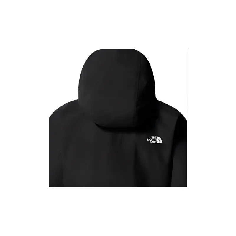 THE NORTH FACE Outdoor Hiking Waterproof, Windproof, And Breathable Windbreaker Jacket Women's Black-3
