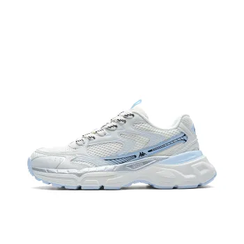 Kappa Cushioned Slip Resistant Low Top Running Shoes Women's Winter White Bioblue