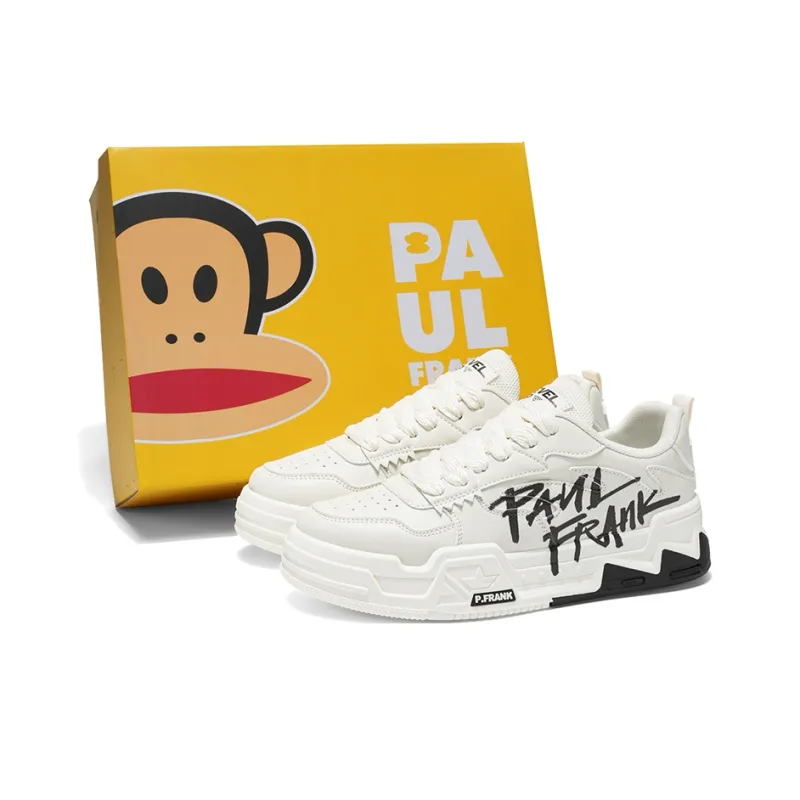 PAUL FRANK Slip-Resistant Water-Resistant Height Increasing Low-Top Skateboard Shoes Men's-6