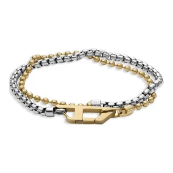 DIESEL Steel Bracelets Women's Silver