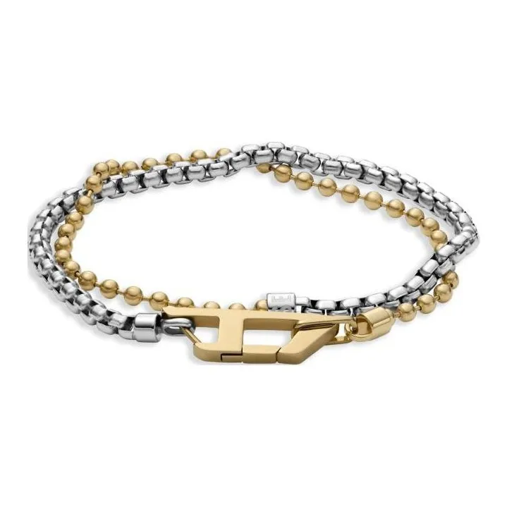 DIESEL Steel Bracelets Women's Silver-0