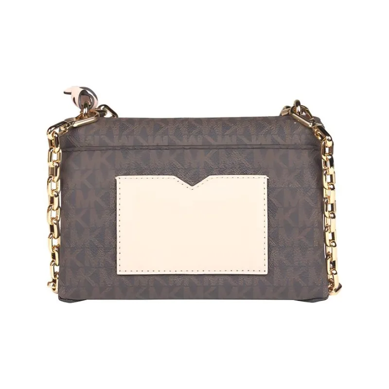 MICHAEL KORS Cece PVC Crossbody Bags Shoulder Bags Women's Pink & Brown-2