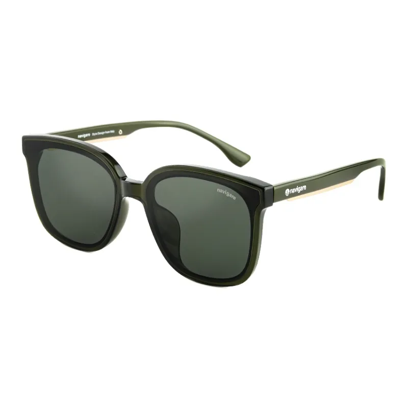 NAVIGARE Plate Frame Square Sunglasses Unisex-3