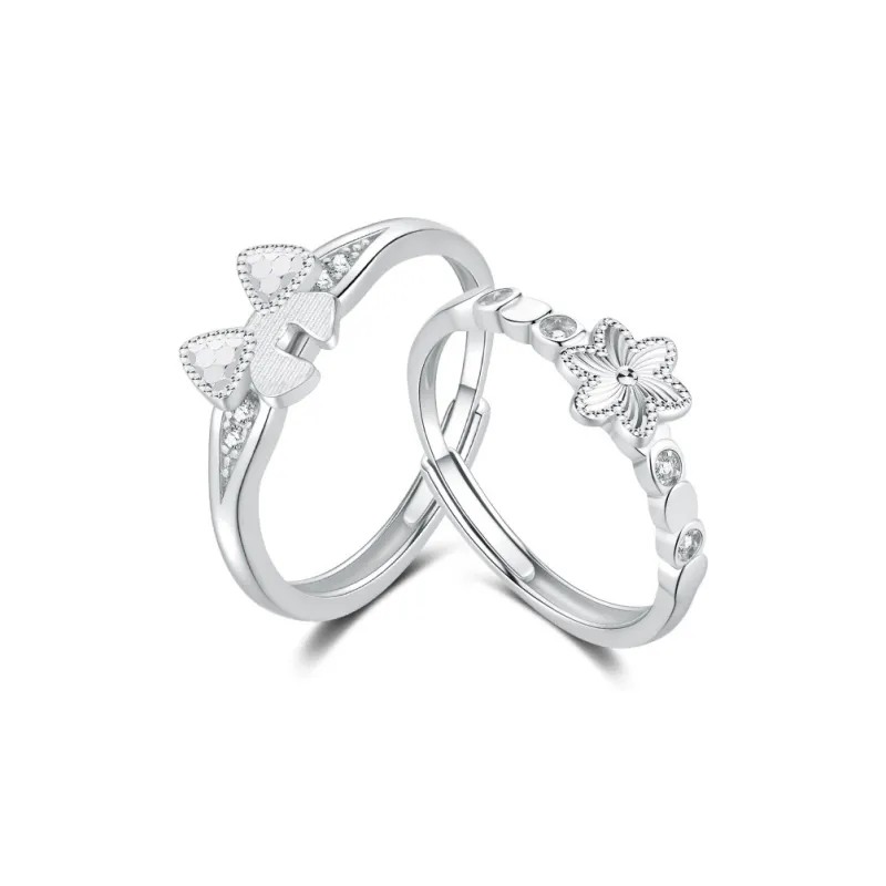 Mini&yaya S925 Silver Rings Women's-36