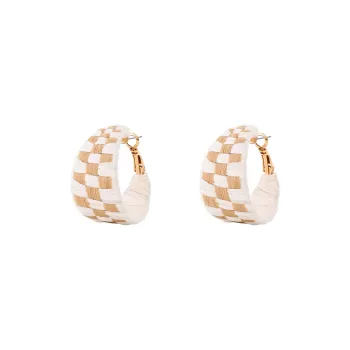 Social Talent Titanium Steel Earrings Women's