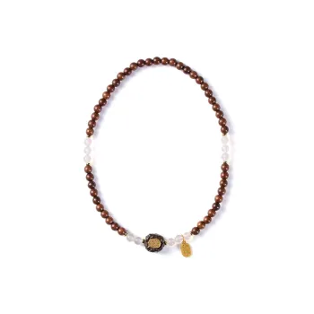 Jinghua Record Golden Sandalwood Bracelets Unisex