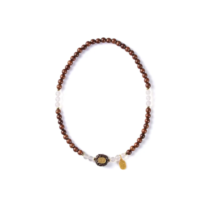 Jinghua Record Golden Sandalwood Bracelets Unisex-0