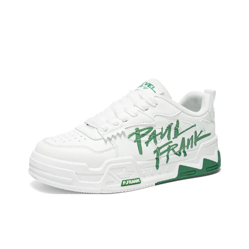 PAUL FRANK Slip-Resistant Water-Resistant Height Increasing Low-Top Skateboard Shoes Men's-2