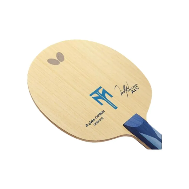 Butterfly 35861 Ping Pong Paddles Unisex All Wood Carbon Fiber Shakehand Grip-3