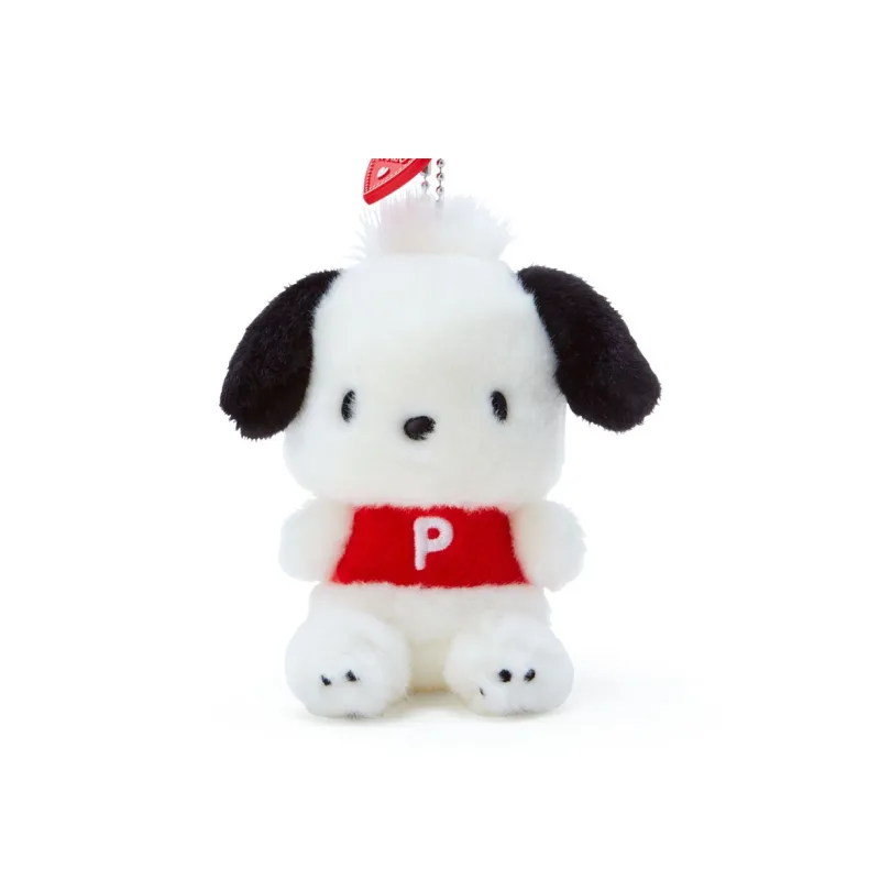 Sanrio Pochacco, Red Clothing Dolls Plush Pendant 10cm Height-3
