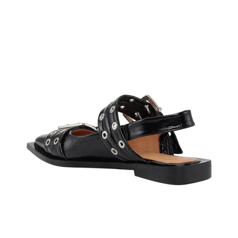 GANNI Feminine Buckle Slingback Ballerinas Women's-2