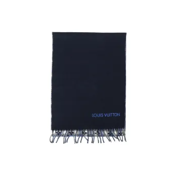 LOUIS VUITTON Monogram Gradient Tartan City Scarf