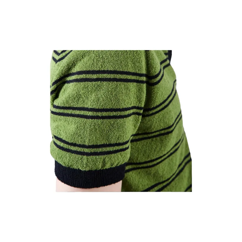 PRADA SS25 Polo Shirt Men's Green-3