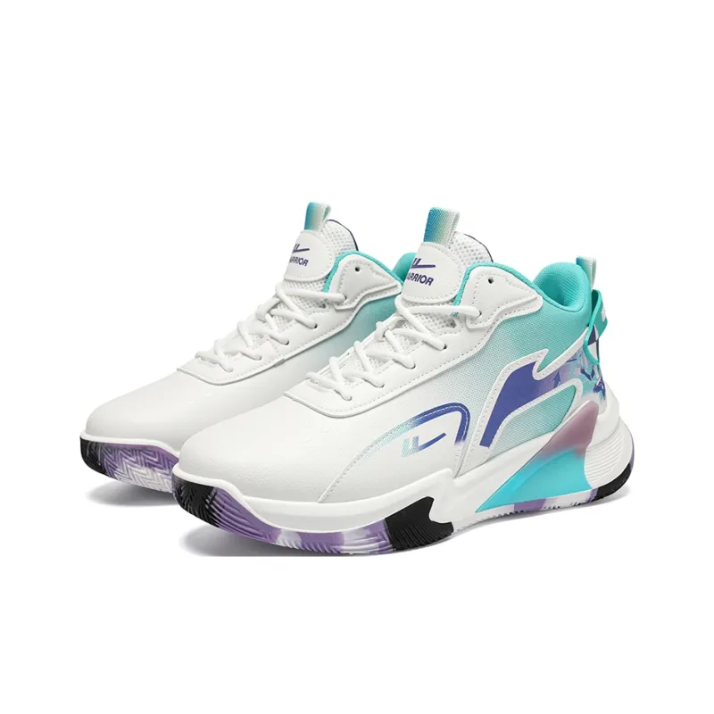 Warrior Wear-Resistant Basketball Shoes Men's-2