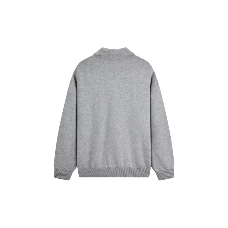 FAIRWHALE Knitwear Unisex Heather Gray-1