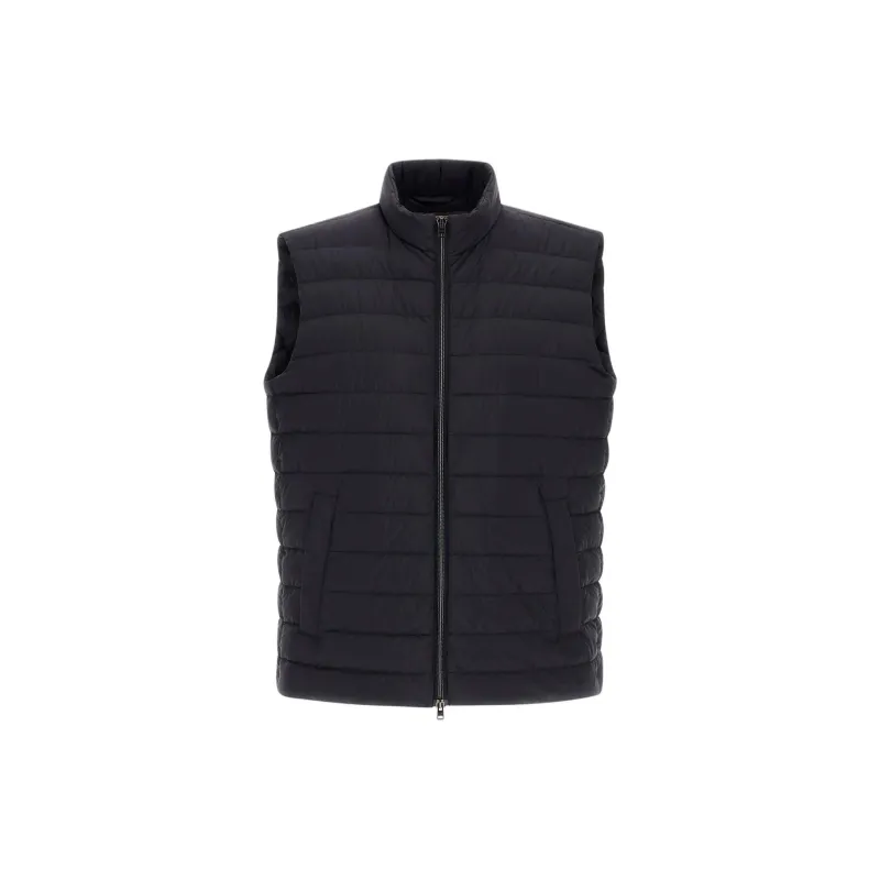 HERNO Quilted High neck Vest-0