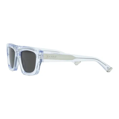 GUCCI Acetate Metal Square Sunglasses Men's Blue