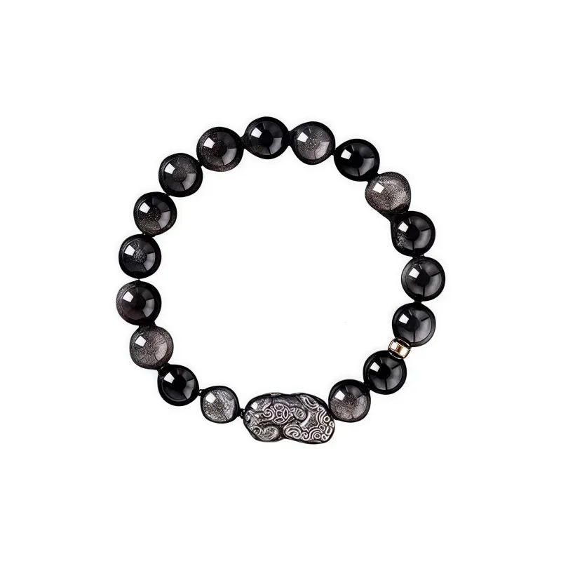 Fengyun Pavilion Obsidian Bracelets Unisex-0