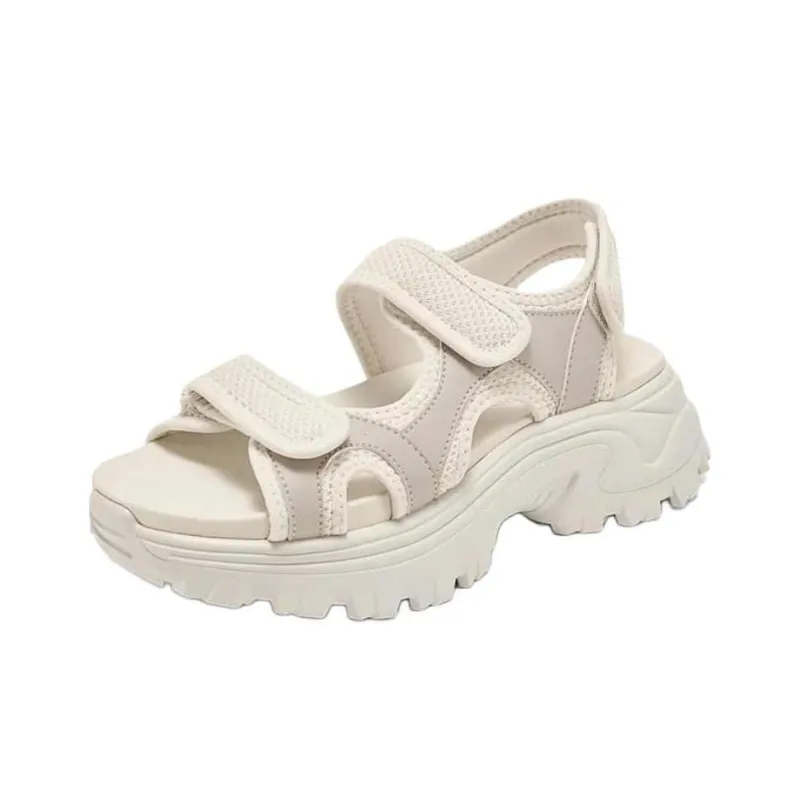 Skechers Casual Beach Sandals Women's Ivory-1