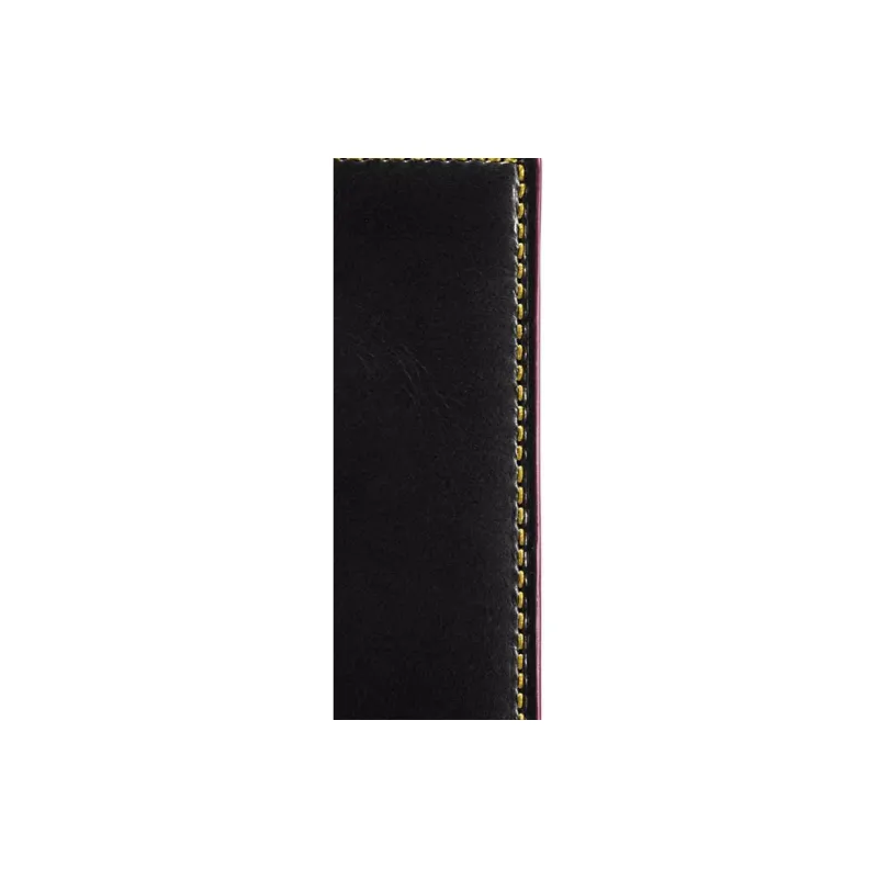 COACH Breast Pocket Calfskin Clutch Wallet Men's Black-4