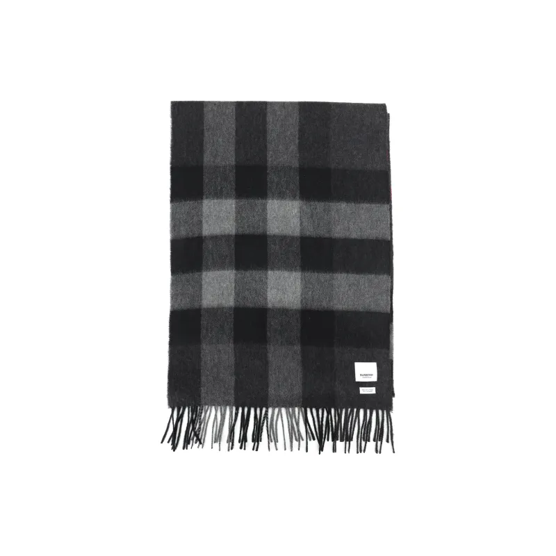 Burberry Check Cashmere Scarf-0