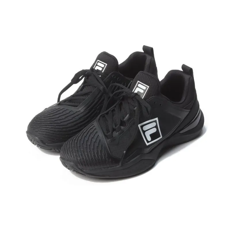 FILA Speedserve Energized Low Top Tennis Shoes Men's Black-1