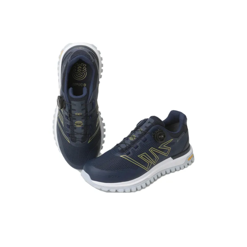KOLON SPORT Anti Slip Wear Resistant Low Top Hiking Shoes Unisex Blue-2