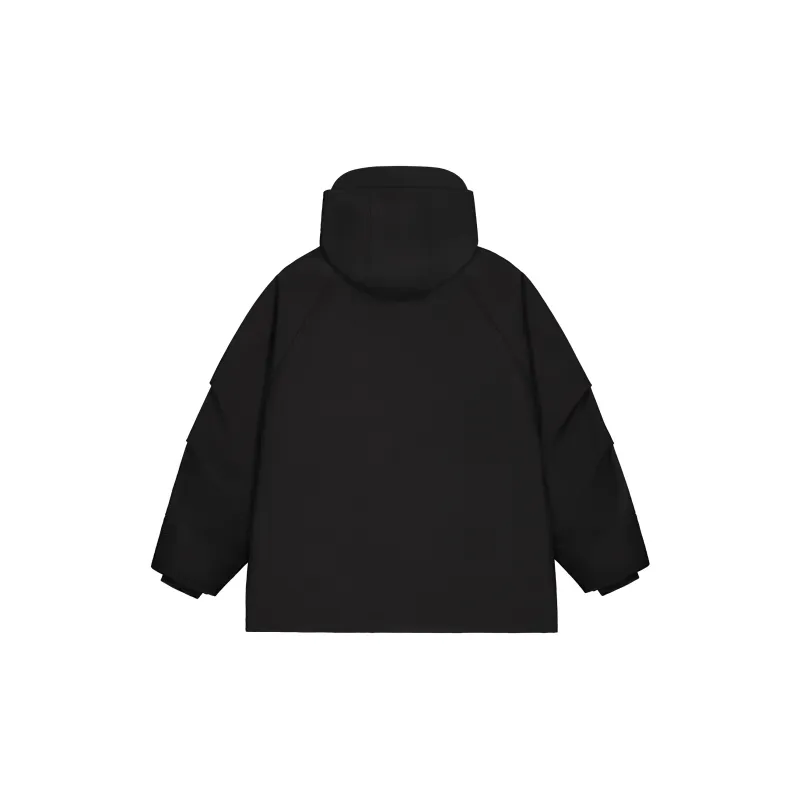 New Balance NB Grey Jacket Unisex Black-1