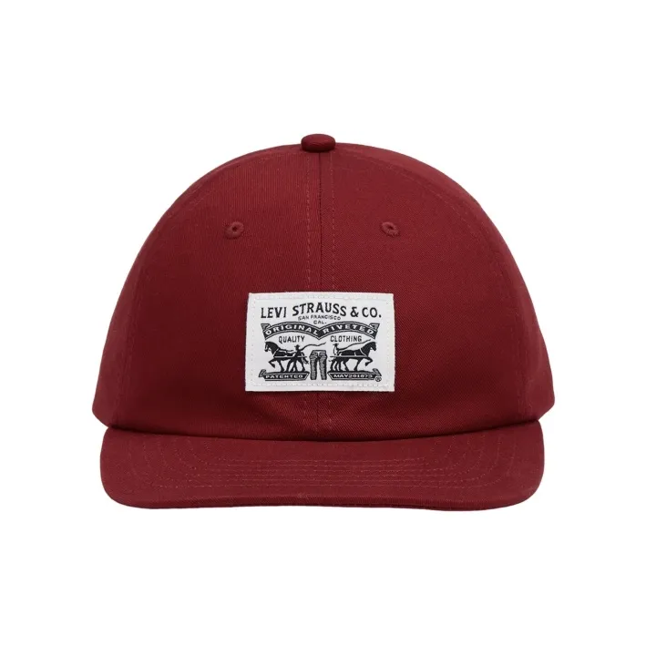 Levi's Cotton Baseball Caps Men's Red-1