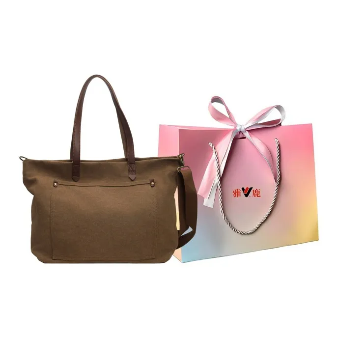 Yalu Canvas Bag, Tote Bag, Shoulder Bag Regular Women's Multicolor-26