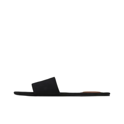 SAINT LAURENT Slide Slippers Men's Black